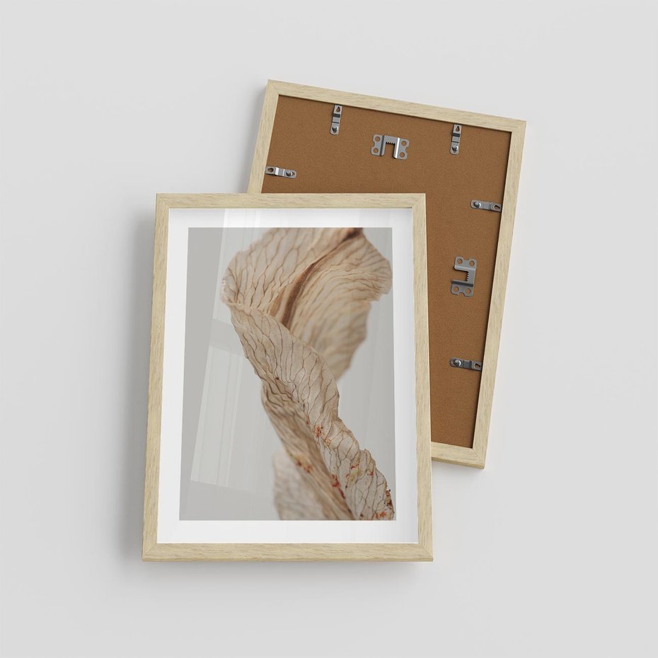 Plakat w ramie 30x40 - Suszone piękno - susz, suche - rama drewno