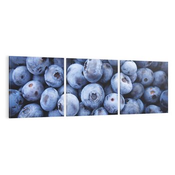 Obraz na płótnie 90x30 - Borówki Leśna Harmonia - borówki, owoce