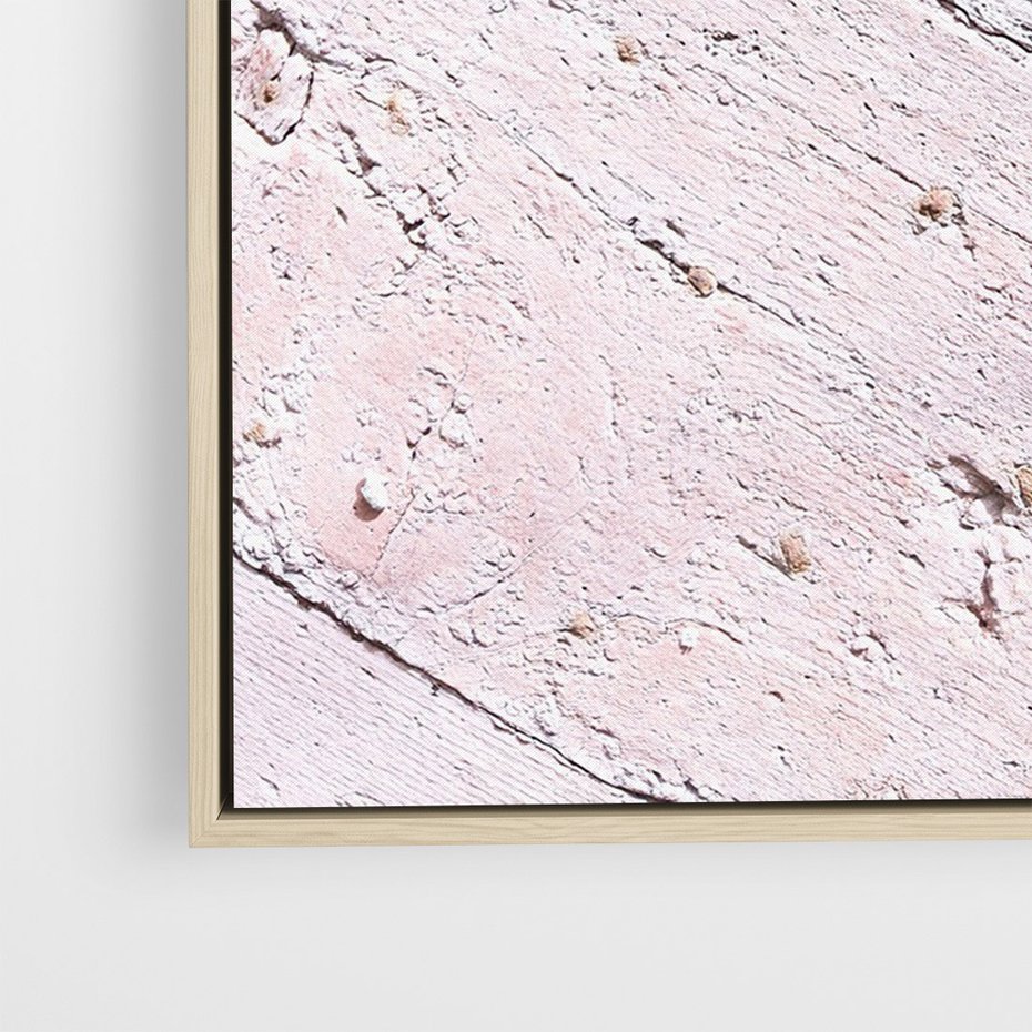 Obraz w ramie 50x70 - Nowoczesna Elegancja - beton, struktura - rama drewno