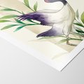 Plakat bez ramy 21x30 - Migocące Ptaki - japońska sztuka, ptak
