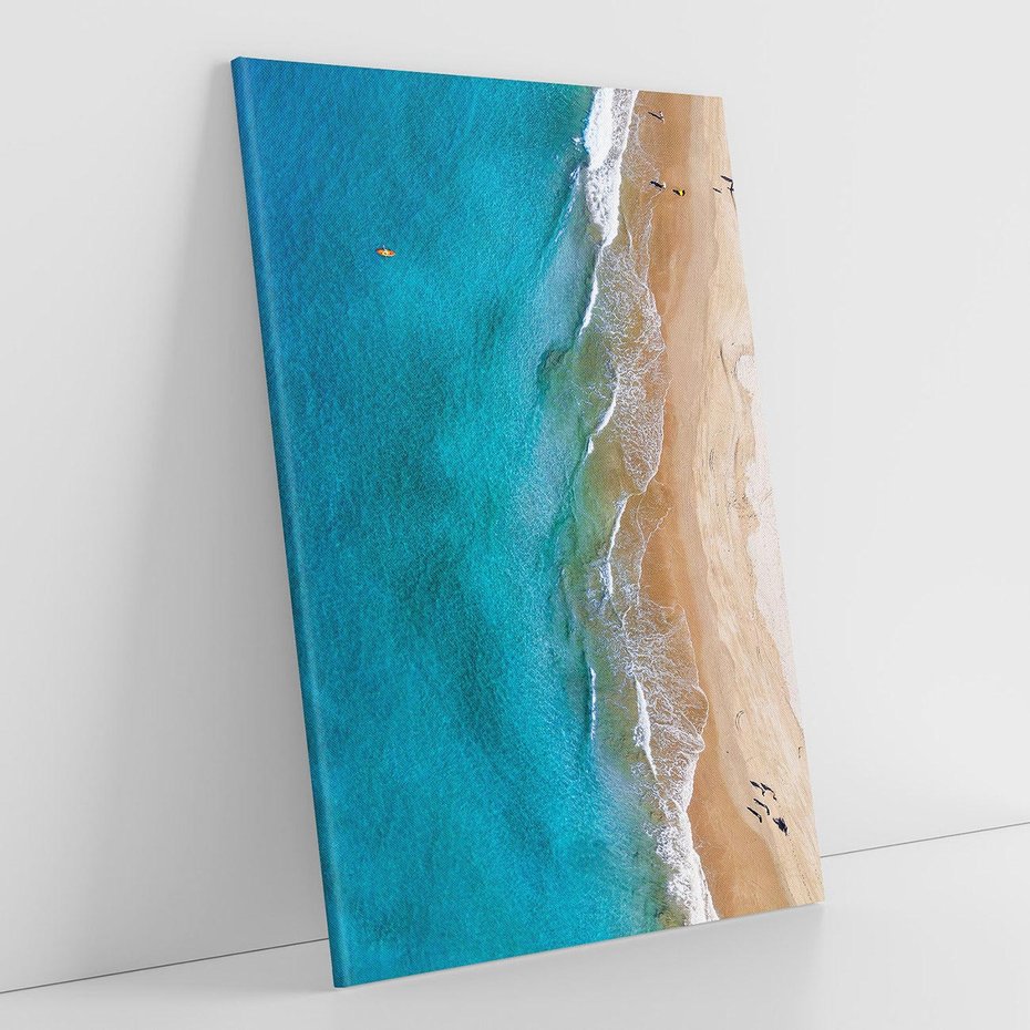 Obraz na płótnie 70x100 - Spokój nad morzem - morze, plaża