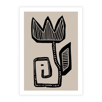 Plakat bez ramy 30x40 - Migotliwa Symfonia Kwiatu - kwiat, nowoczesna grafika