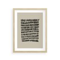 Plakat w ramie 30x40 - Echa Zapomnianych Wymiarów - nowoczesna sztuka, plakat - rama drewno