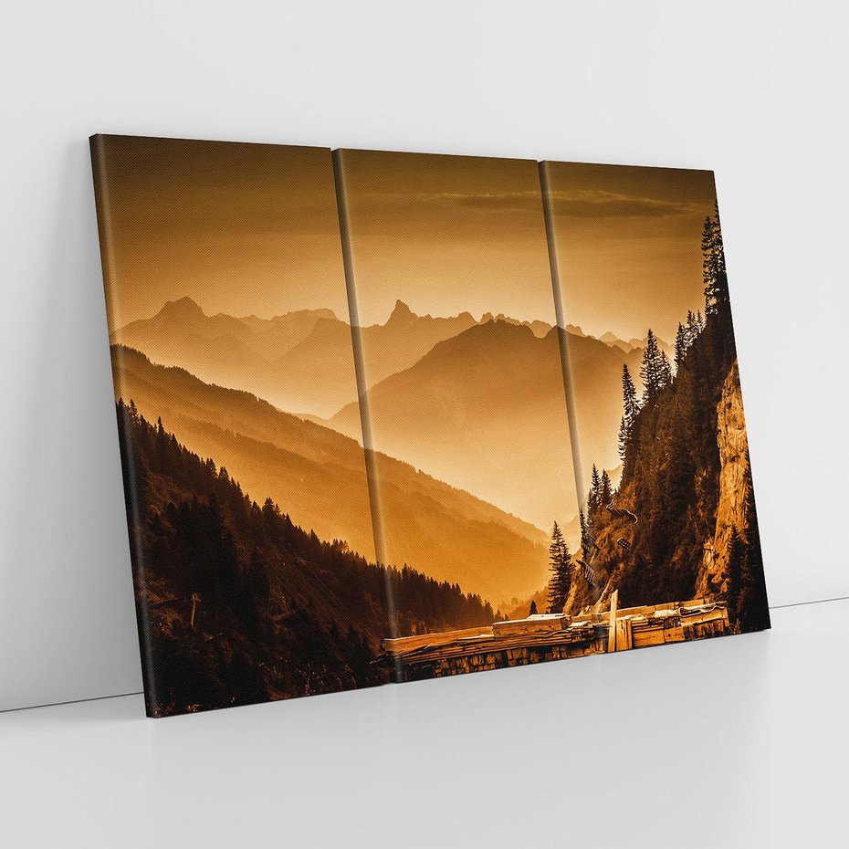 Obraz na płótnie 120x80 - Góry w krajobrazie - góry, krajobraz