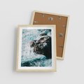 Plakat w ramie 40x50 - Siła Natury - morze, skały - rama drewno