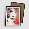 Plakat w ramie 50x70 - Kobieta w sztuce - portret, kobieta - rama czarna