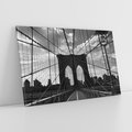 Obraz na płótnie 70x50 - Most Nowoczesności - most, nowoczesny