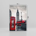Obraz na płótnie 70x100 - Londyński Klimat Telefoniczny - Londyn, telefon