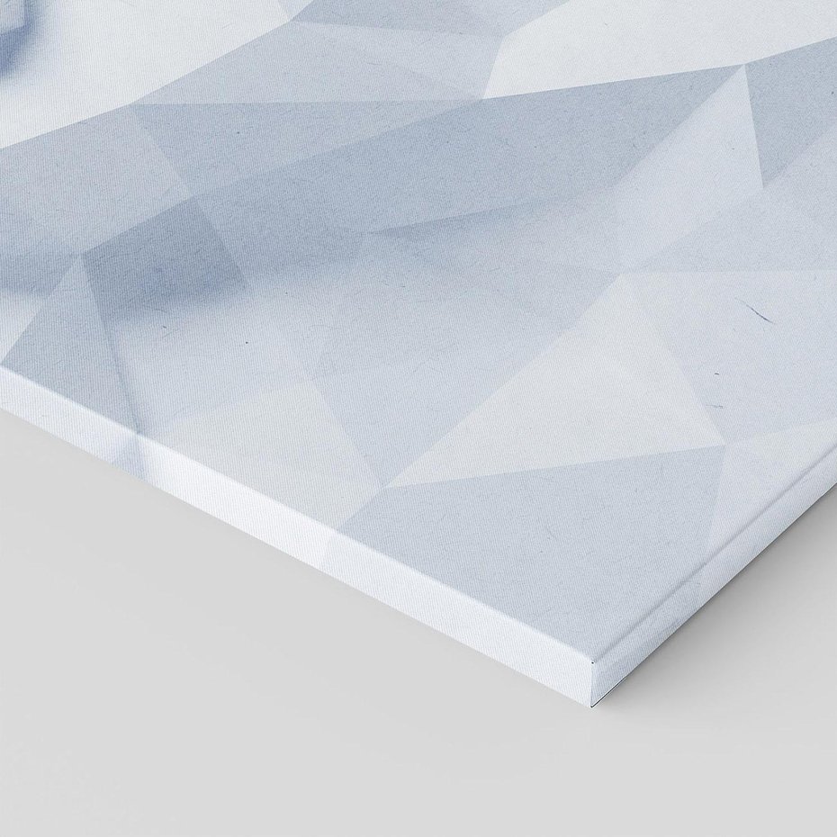 Obraz na płótnie 50x70 - Trójwymiarowa geometria - geometria, 3d