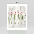 Plakat bez ramy 40x50 - Kwintesencja Piękna - kwiaty, tulipany