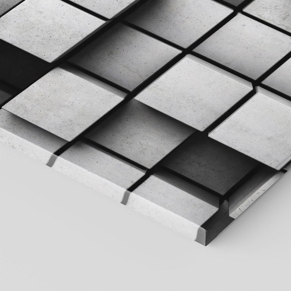 Obraz na płótnie 70x50 - Abstrakcyjne 3D kwadraty - 3D, abstrakcja