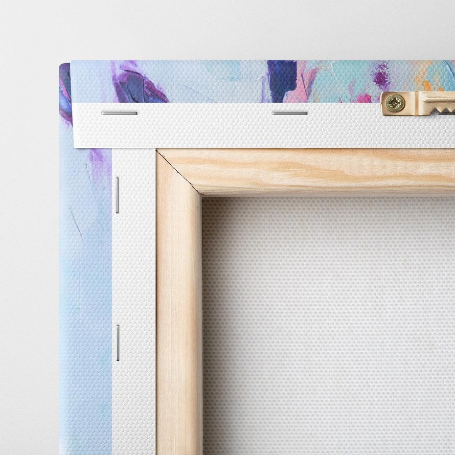 Obraz na płótnie 60x60 - Cześć! Jak się Masz? - obraz olejny, zabawna sztuka