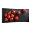 Obraz na płótnie 140x70 - Świeżość Smaku - pomidory, kuchnia