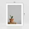 Plakat bez ramy 30x40 - Kaktus w Doniczce - minimalizm, kaktur w doniczce
