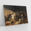 Obraz na płótnie 120x80 - "The Third of May" Francisco Goya - Reprodukcja - reprodukcja, obraz na płótnie
