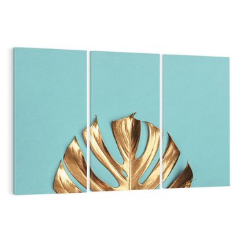 Obraz na płótnie 120x80 - Piękno Natury - złote, liście