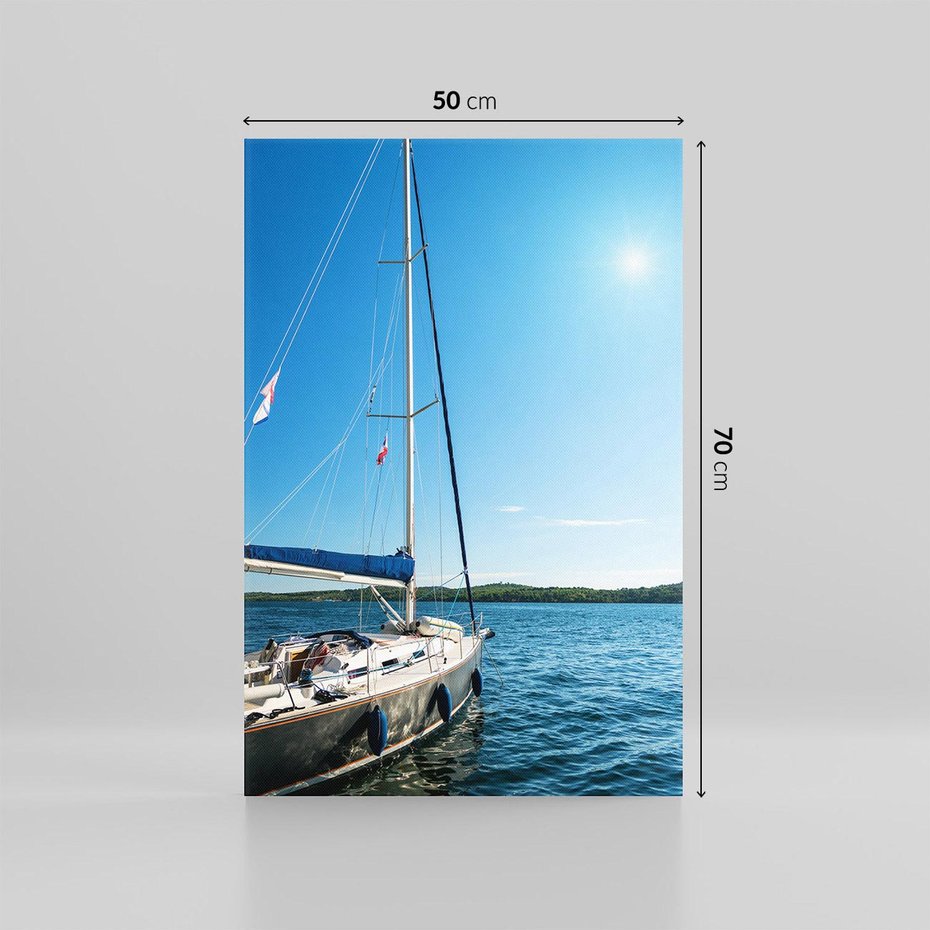 Obraz na płótnie 50x70 - Wolność na Horyzoncie - żaglowiec, morze