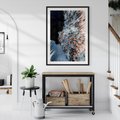 Plakat bez ramy 30x40 - Lot Ptaka - zima, zimowy krajobraz