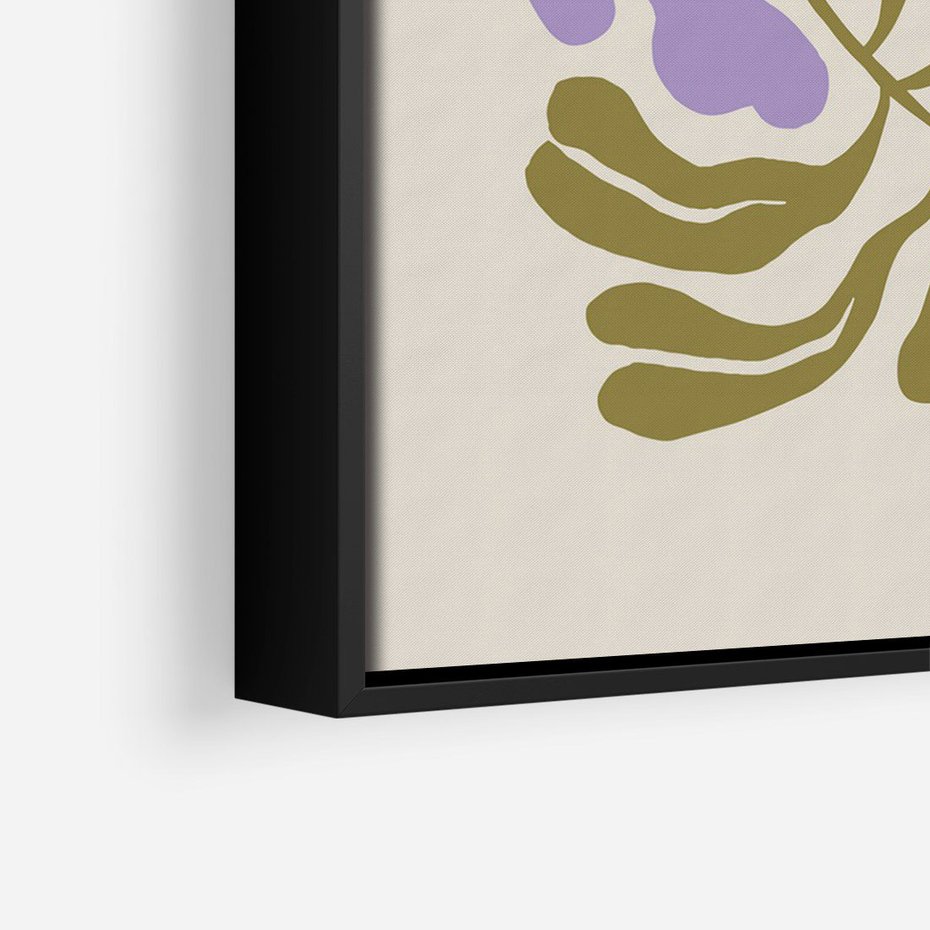 Obraz w ramie 70x100 - Bezgraniczne Impresje - kwiaty, abstrakcja - rama czarna