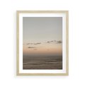 Plakat w ramie 40x50 - Chwila Romantyzmu - morze, niebo - rama drewno