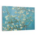 Obraz na płótnie 120x80 - Almond blossom 1890, Vincent van Gogh - Reprodukcja - reprodukcja, obraz na płótnie
