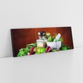 Obraz na płótnie 150x50 - Kulinarna przygoda - do kuchni, przyprawy