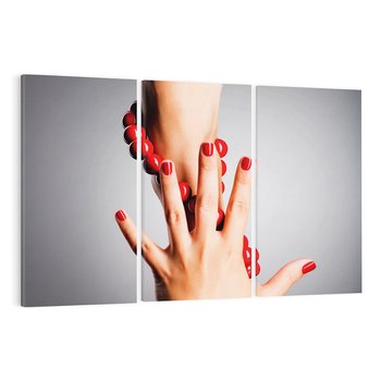 Obraz na płótnie 120x80 - Manicure i Pedicure - Piękno Paznokci - manicure, pedicure