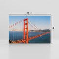 Obraz na płótnie 100x70 - Golden Gate San Francisco - Golden Gate, San