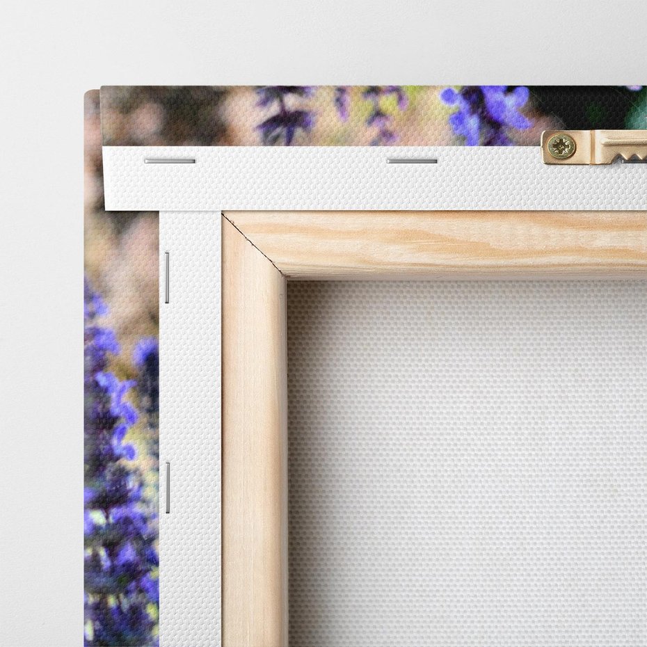 Obraz na płótnie 100x70 - Ogród Lawendowy - lawenda, kwiat