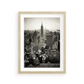 Plakat w ramie 30x40 - Dusza wielkiego miasta - Manhattan, Nowy Jork - rama drewno