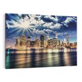 Obraz na płótnie 120x80 - Majestatyczny Manhattan - Nowy York, USA
