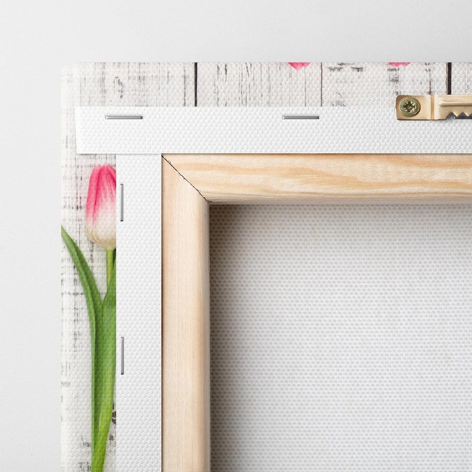 Obraz na płótnie 100x70 - Kwintesencja Piękna - kwiaty, tulipany