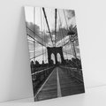 Obraz na płótnie 50x70 - Most Nowoczesności - most, nowoczesny