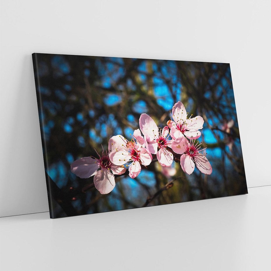 Obraz na płótnie 100x70 - Kwiatowe piękno w pełnym rozkwicie - kwiat, kwiaty