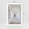 Plakat bez ramy 50x70 - Architektoniczne Przejście - architektura, korytarz