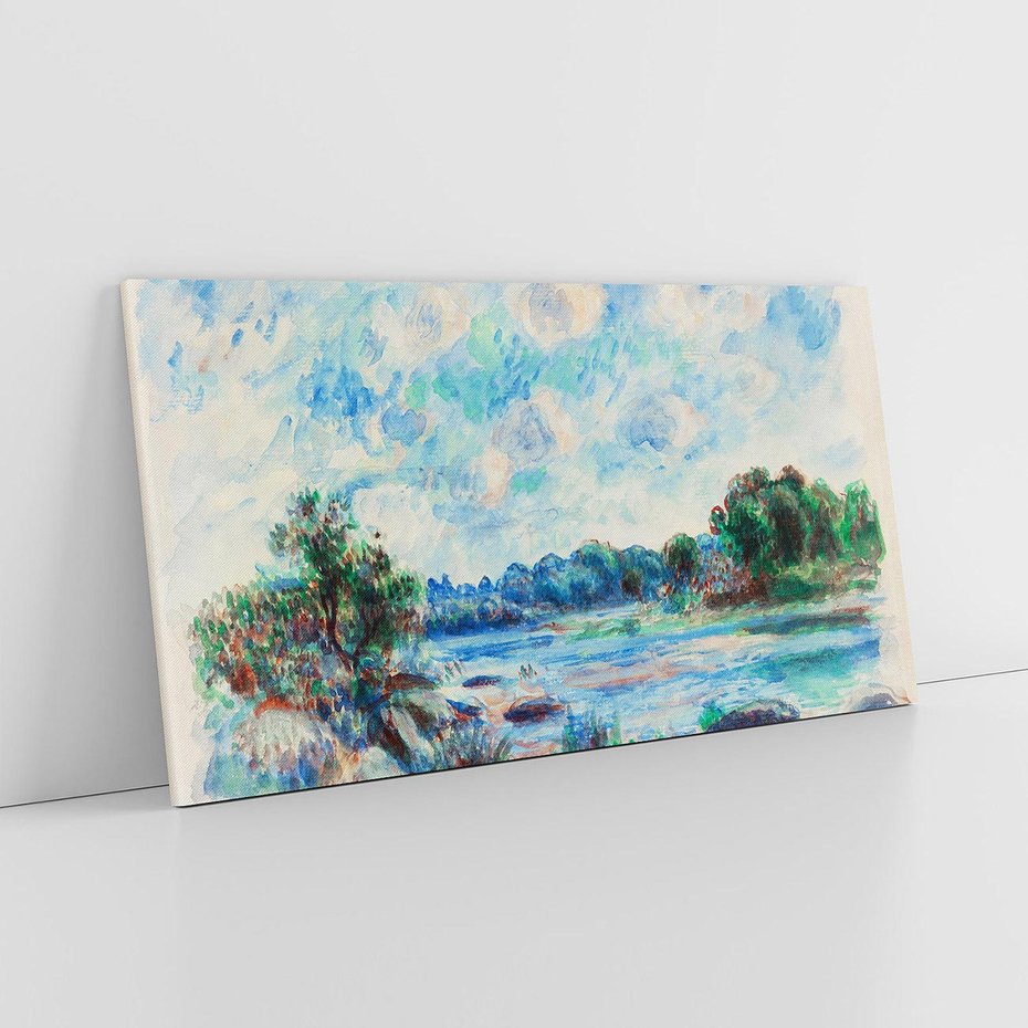 Obraz na płótnie 100x50 - Pejzaż w Pont-Aven (1892), Pierre'a-Auguste Renoir - Reprodukcja - reprodukcja, obraz na płótnie