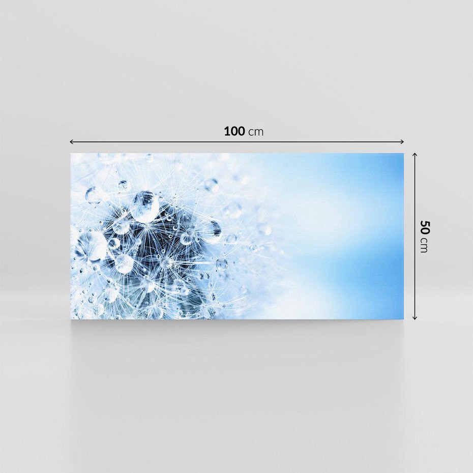 Obraz na płótnie 100x50 - Kwiatowa abstrakcja - abstrakcja, kwiat