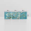 Obraz na płótnie 90x30 - Almond blossom 1890, Vincent van Gogh - Reprodukcja - reprodukcja, obraz na płótnie