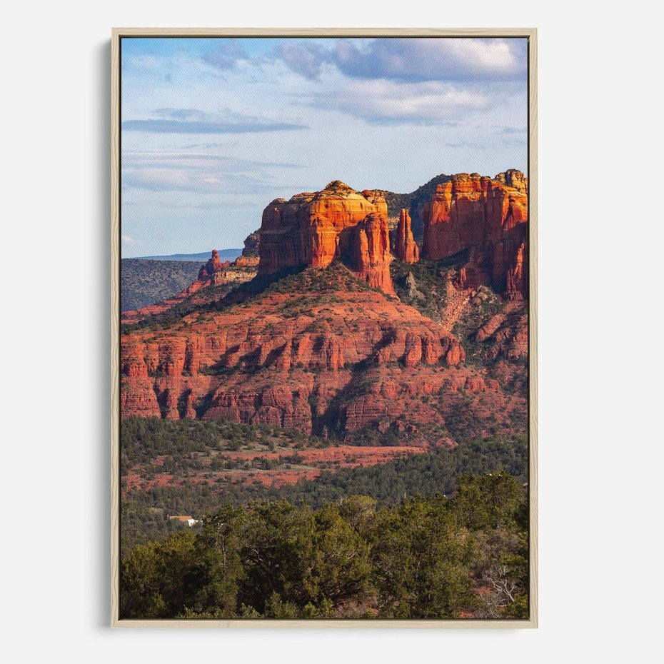 Obraz w ramie 50x70 - Majestatyczny Wielki Kanion - wielki kanion, perspektywa - rama drewno