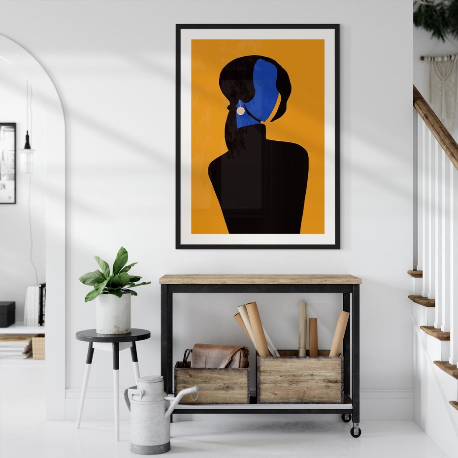 Plakat bez ramy 30x40 - Transformacja Form - sztuka nowoczesna, plakat