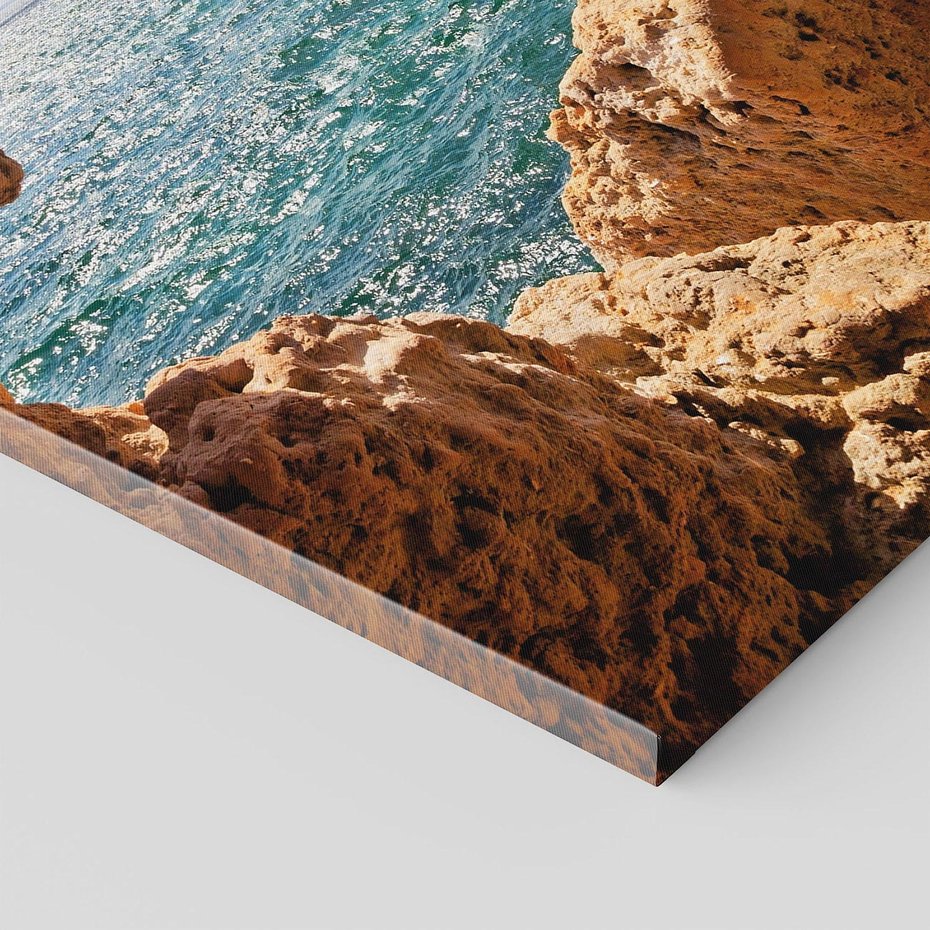 Obraz na płótnie 80x120 - Potęga Natury - morze, klify