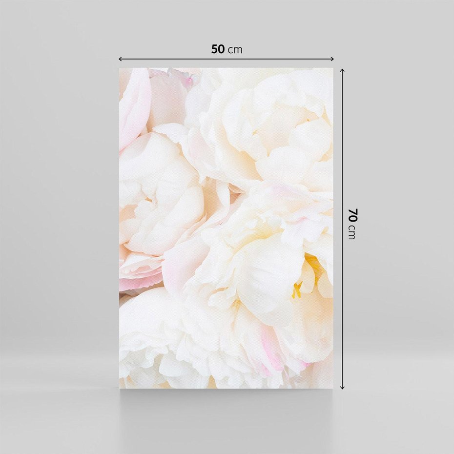 Obraz na płótnie 50x70 - natura w pełnym rozkwicie - kwiaty