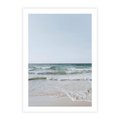 Plakat bez ramy 50x70 - Spokój nad Brzegiem - plaża, morze