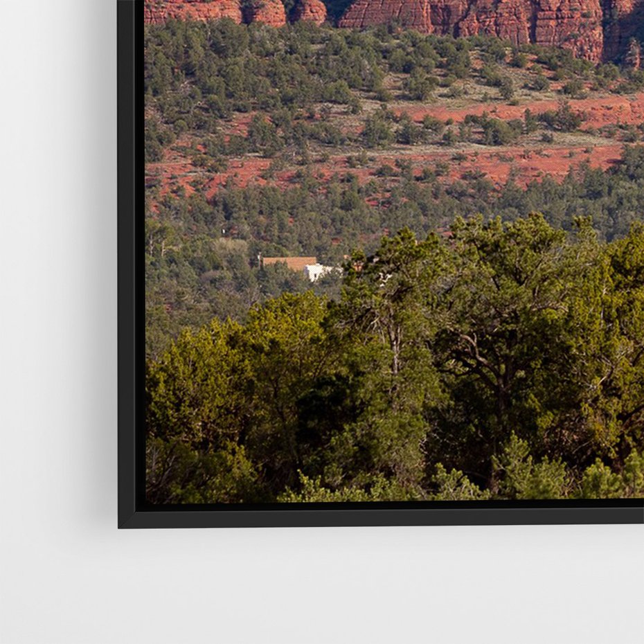 Obraz w ramie 70x100 - Majestatyczny Wielki Kanion - wielki kanion, perspektywa - rama czarna