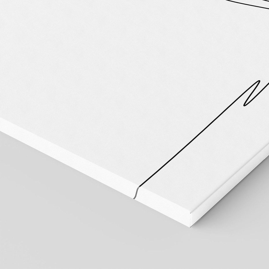 Obraz na płótnie 40x40 - Koci Szkic - szkic, line art