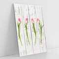 Obraz na płótnie 50x70 - Kwintesencja Piękna - kwiaty, tulipany
