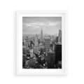 Plakat w ramie 40x50 - Majestatyczne Wysokości - Nowy Jork, wieżowce - rama biała
