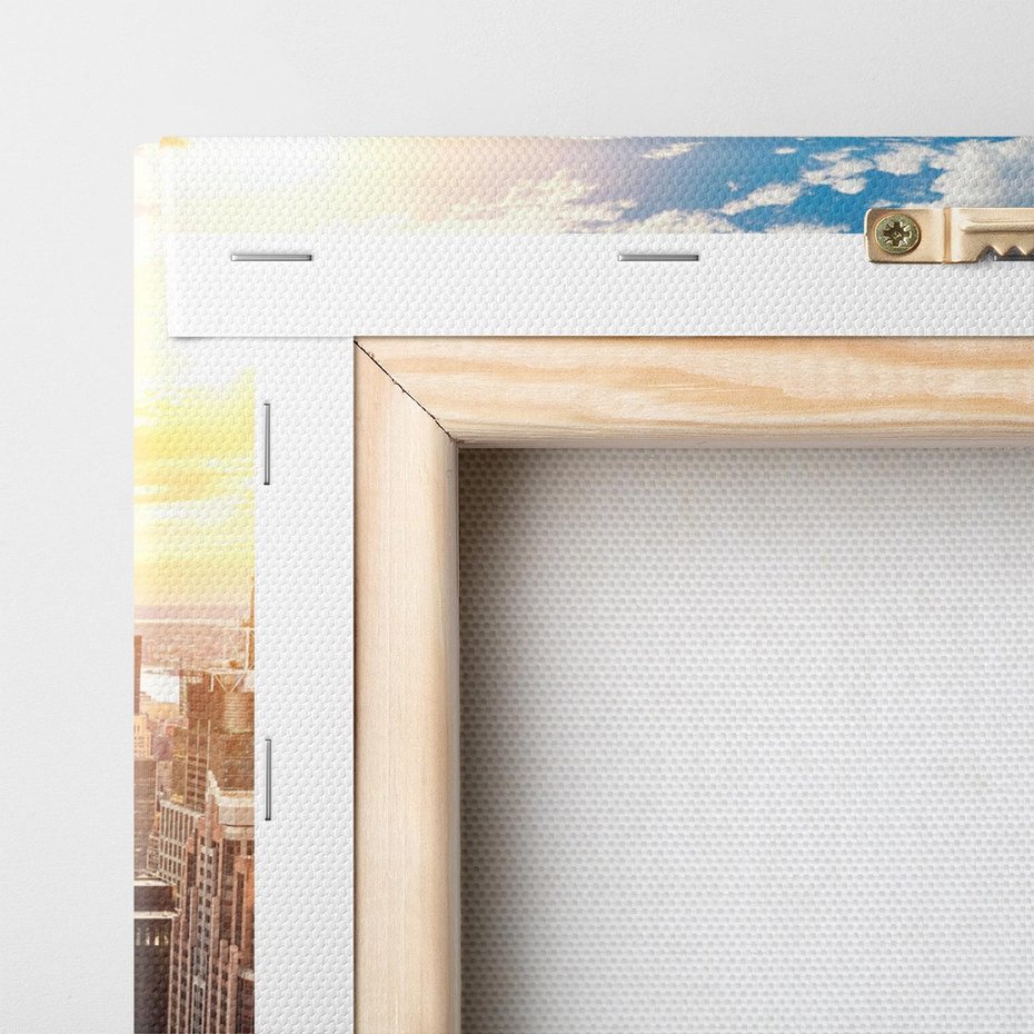 Obraz na płótnie 50x50 - Pulsujące Serce Nowego Jorku - Manhattan, Nowy Jork