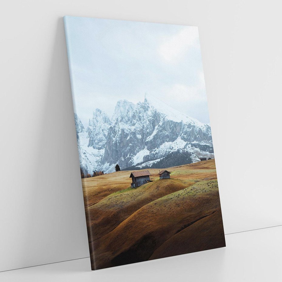 Obraz na płótnie 50x70 - Odkryj Ich Urok - góry, skandynawia