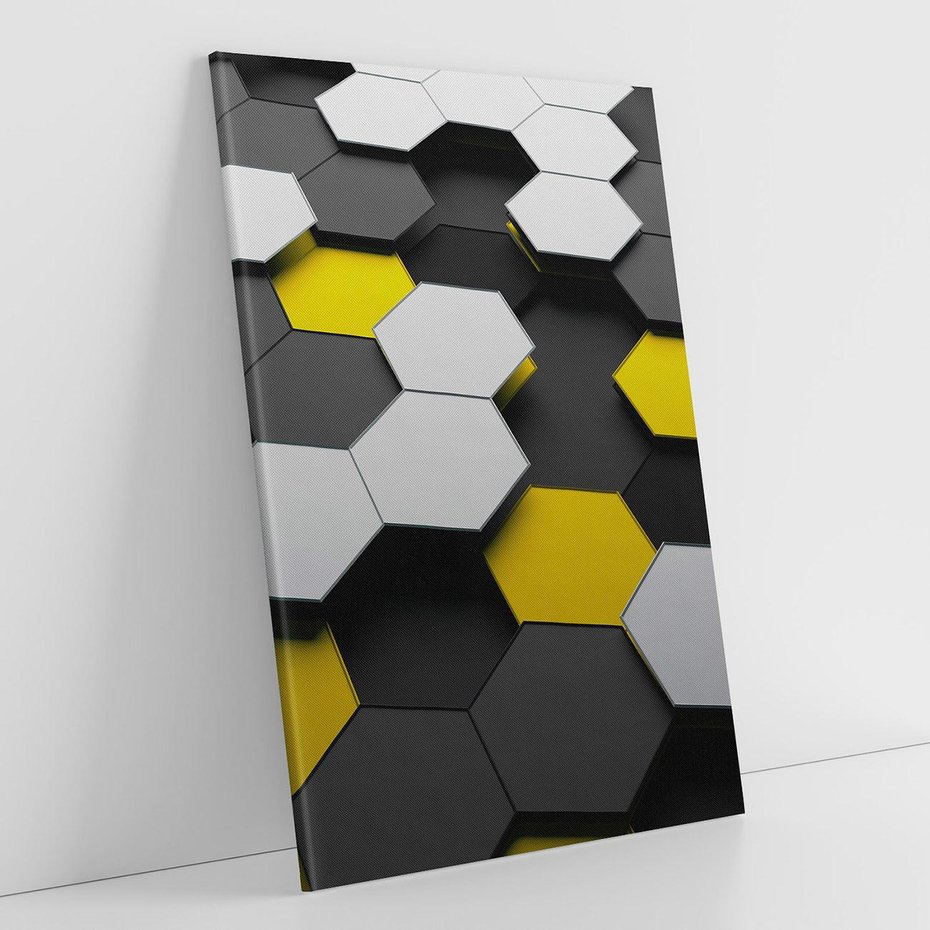 Obraz na płótnie 80x120 - Wymiar abstrakcji - 3D, abstrakcja